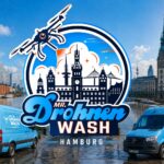 Mr Drohnenwash Hamburg — Fahrzeuge vor Elbphilharmonie und Rathaus